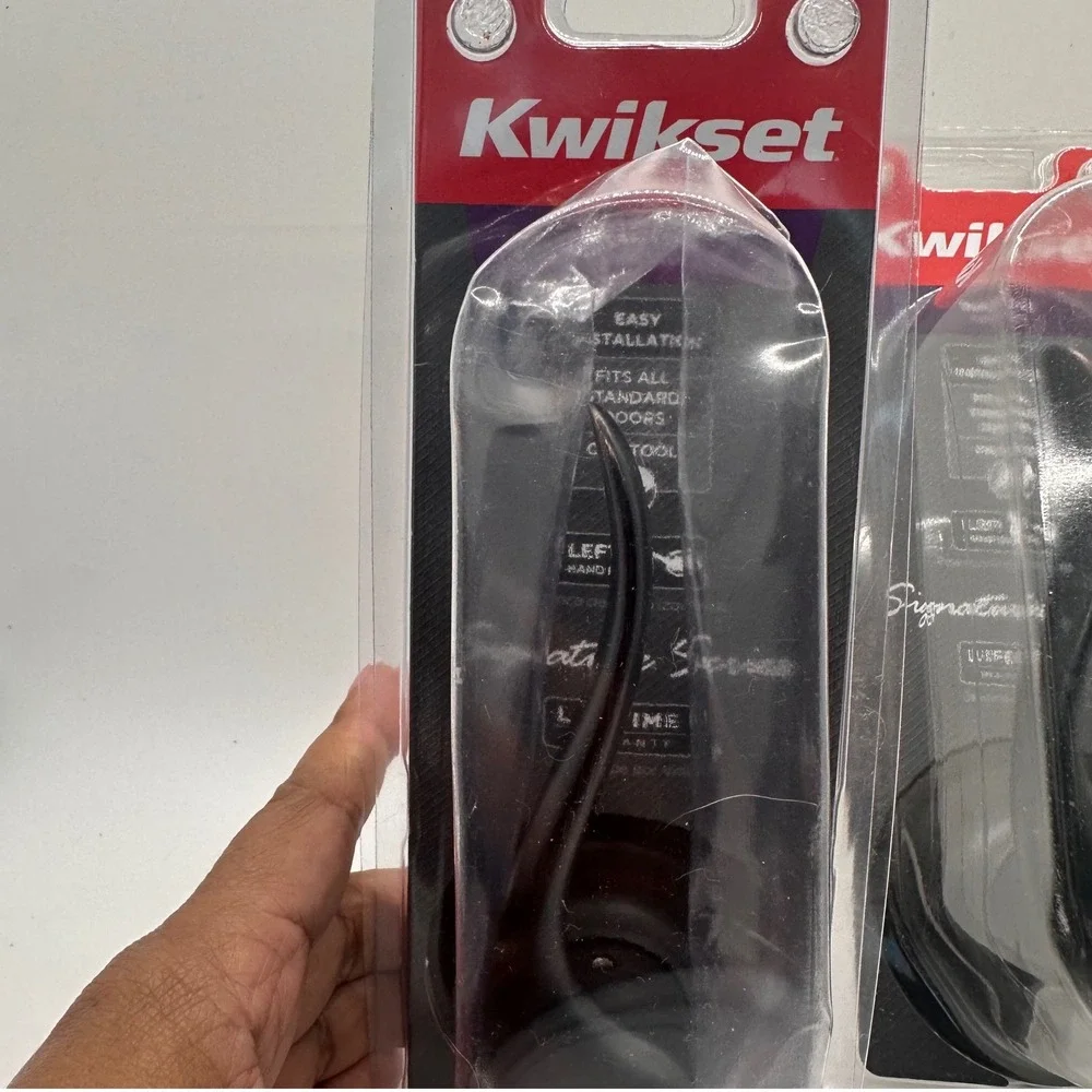 Kwikset Venetian Bronze Tustin Dummy‎ Lever Set 2 Pack Inactive Door Hardware